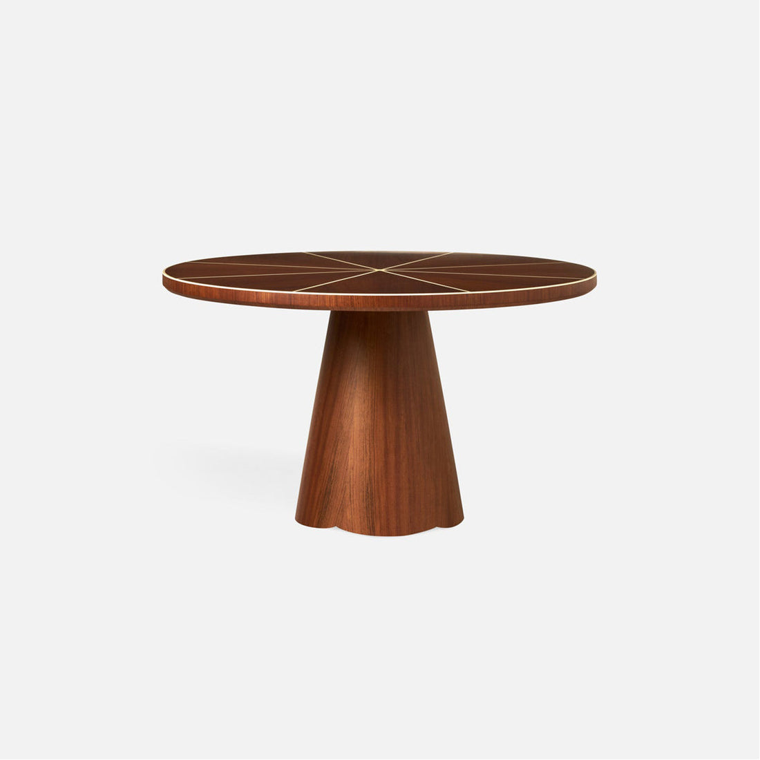 Made Goods Novak Faux Bone 32-Inch Entry Table in Teak