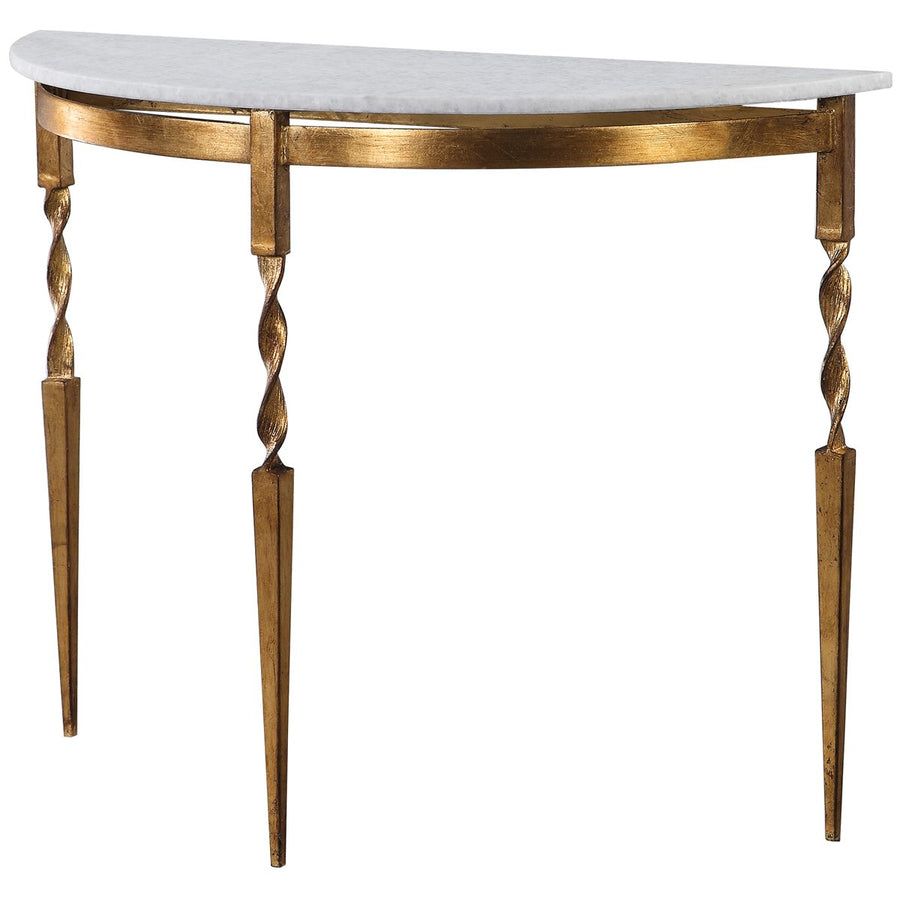 Uttermost Imelda Demilune Console Table