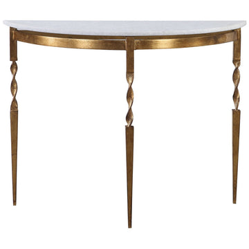 Uttermost Imelda Demilune Console Table