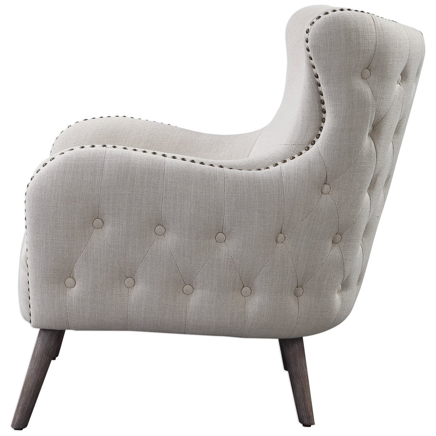 Uttermost Donya Cream Accent Chair