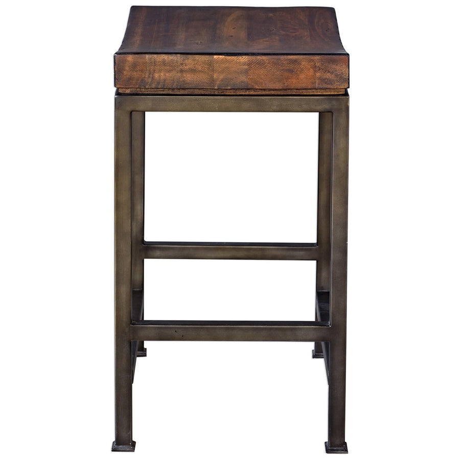 Uttermost Beck Wood Counter Stool