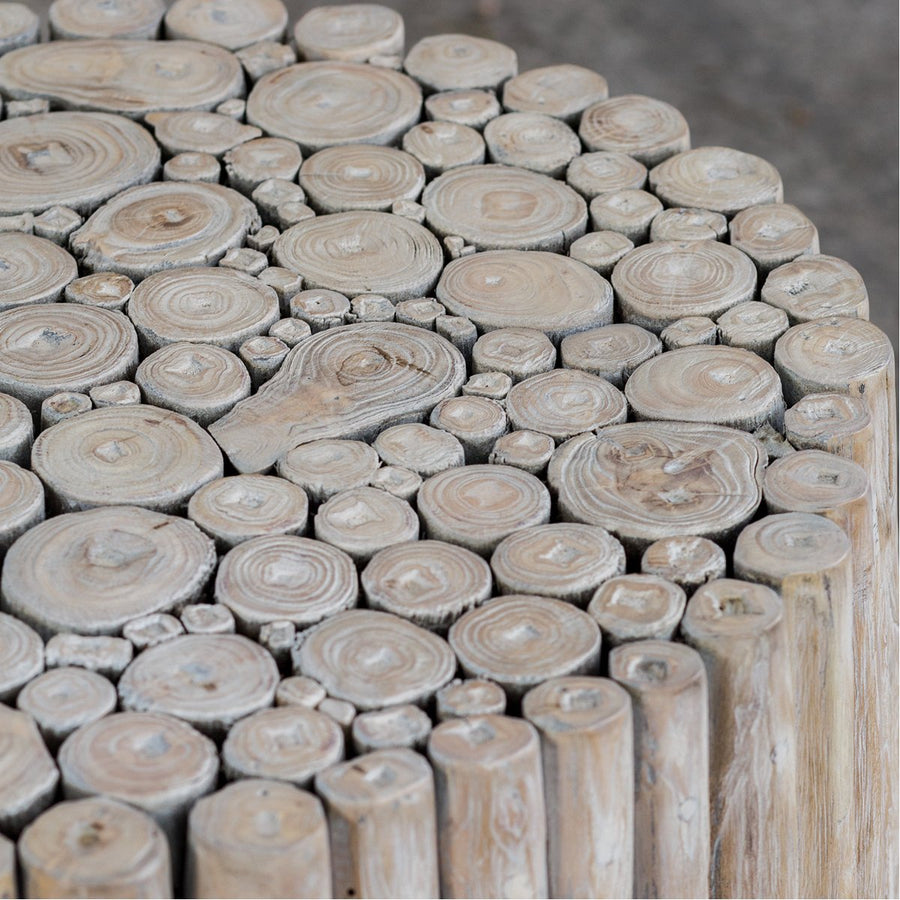 Uttermost Tectona Teak End Table