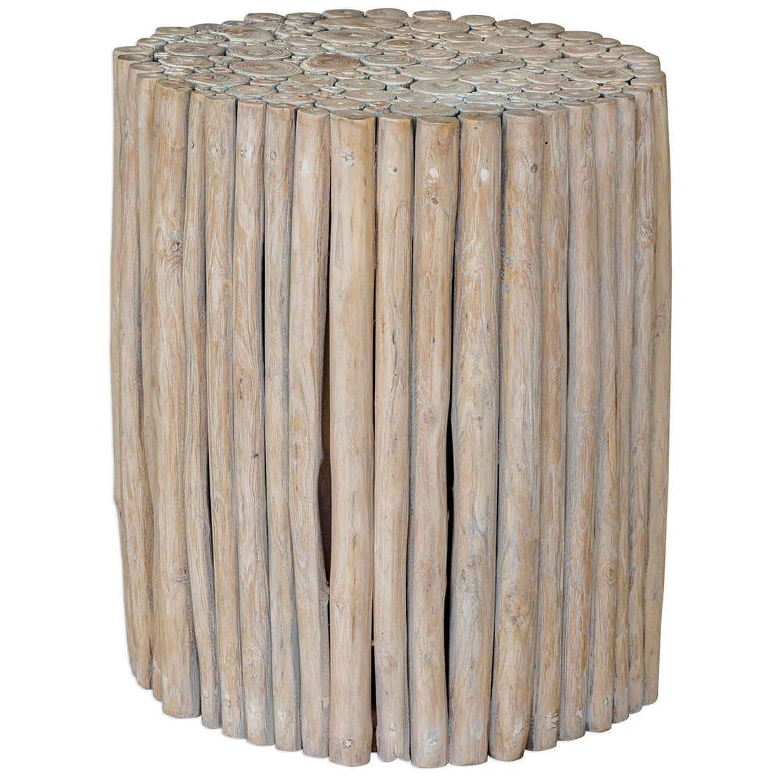 Uttermost Tectona Teak End Table