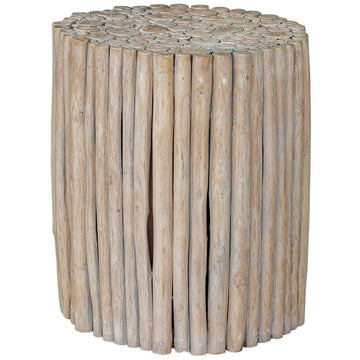 Uttermost Tectona Teak End Table