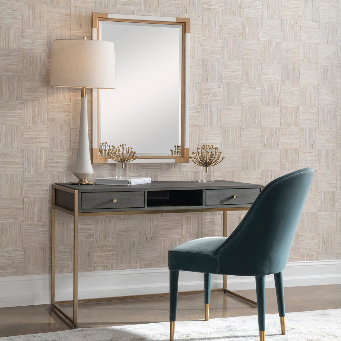 Uttermost Taja Modern Writing Desk