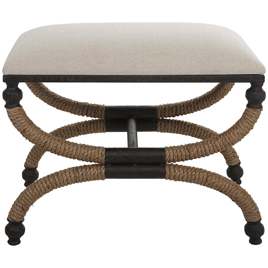 Uttermost Icaria Upholstered Small Bench