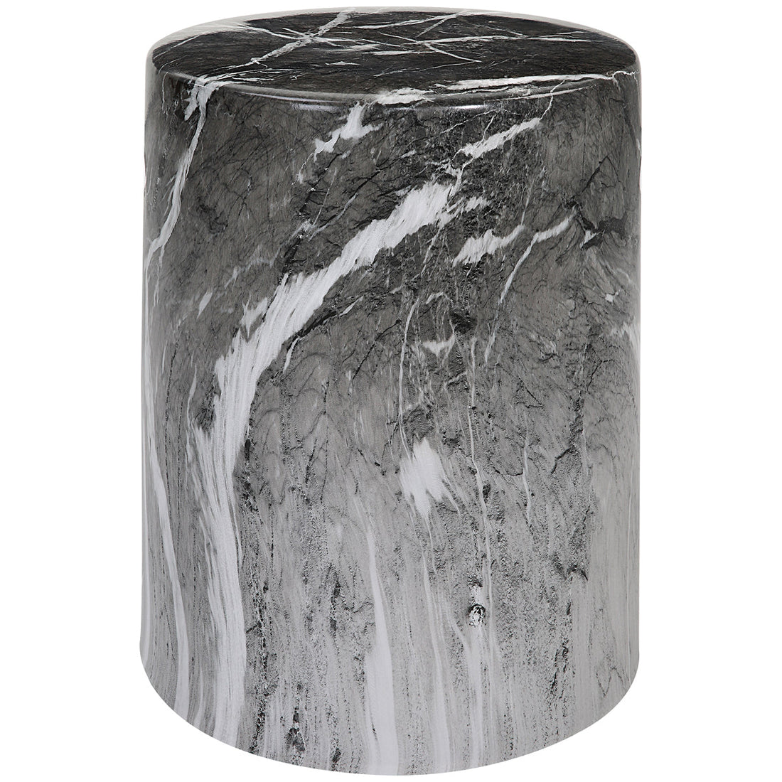 Uttermost Marvel Marbled Garden Stool