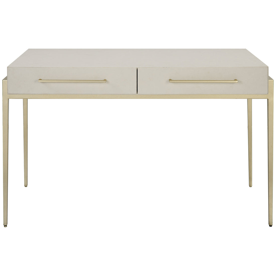 Uttermost Jewel Modern White Desk