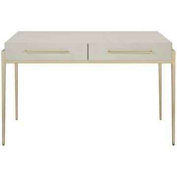 Uttermost Jewel Modern White Desk