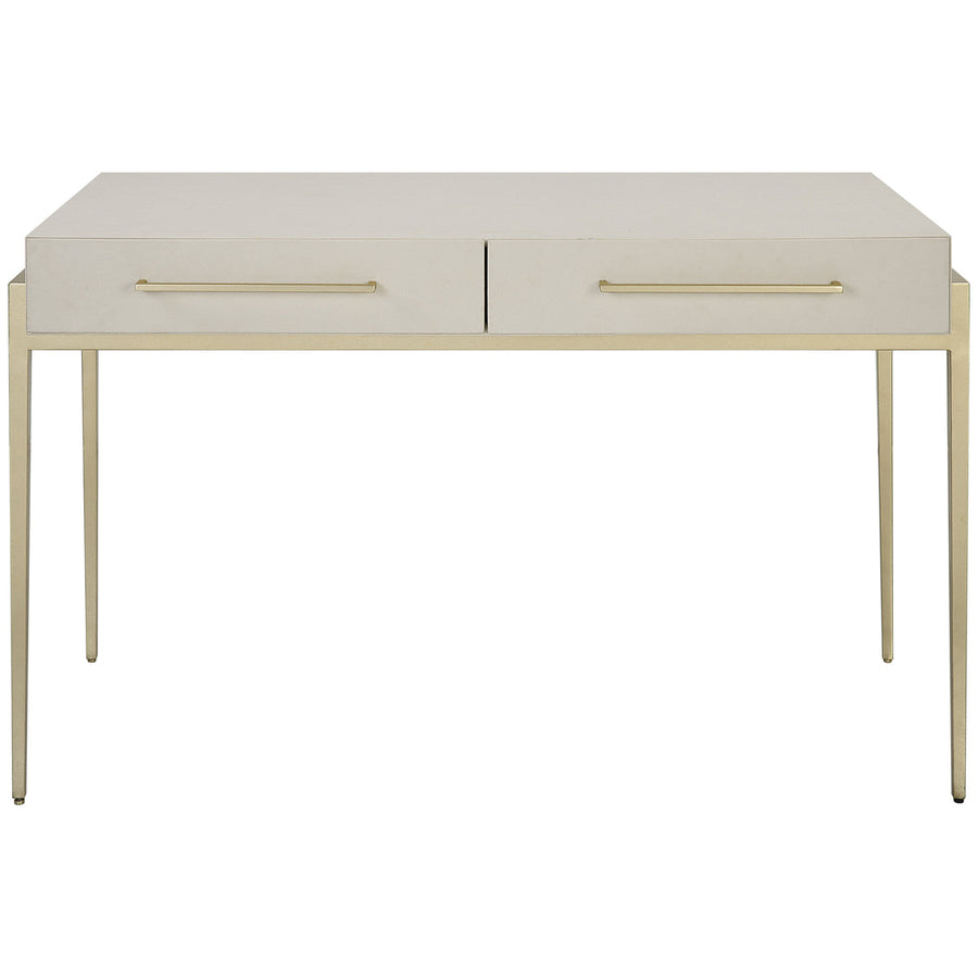 Uttermost Jewel Modern White Desk