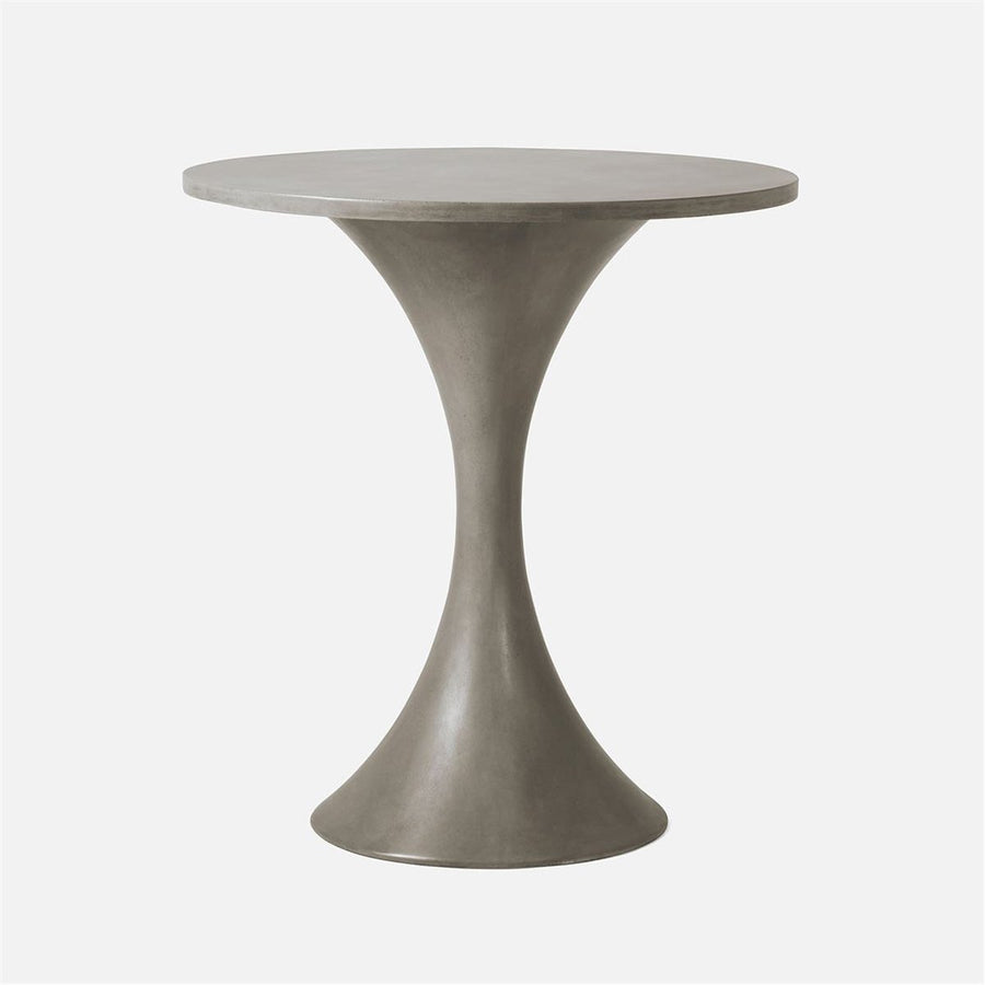 Made Goods Omni Hourglass Cement Outdoor Bar Table