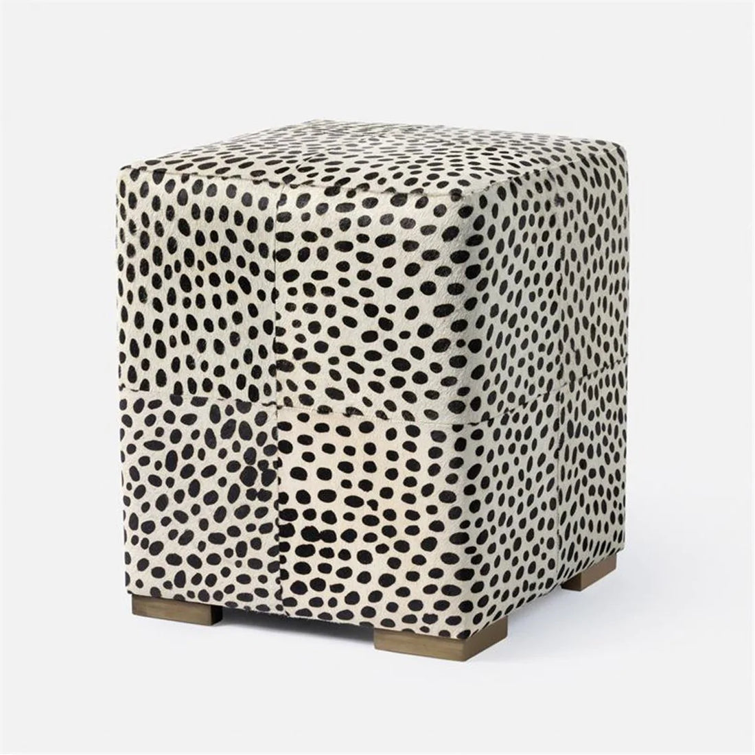 Made Goods Ondrea Animal-Print Stool