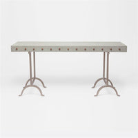 Made Goods Peter Metal and Concrete Console Table