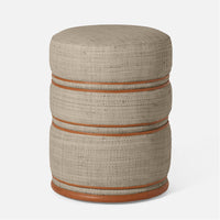 Made Goods Quinn Stool in Woven Raffia