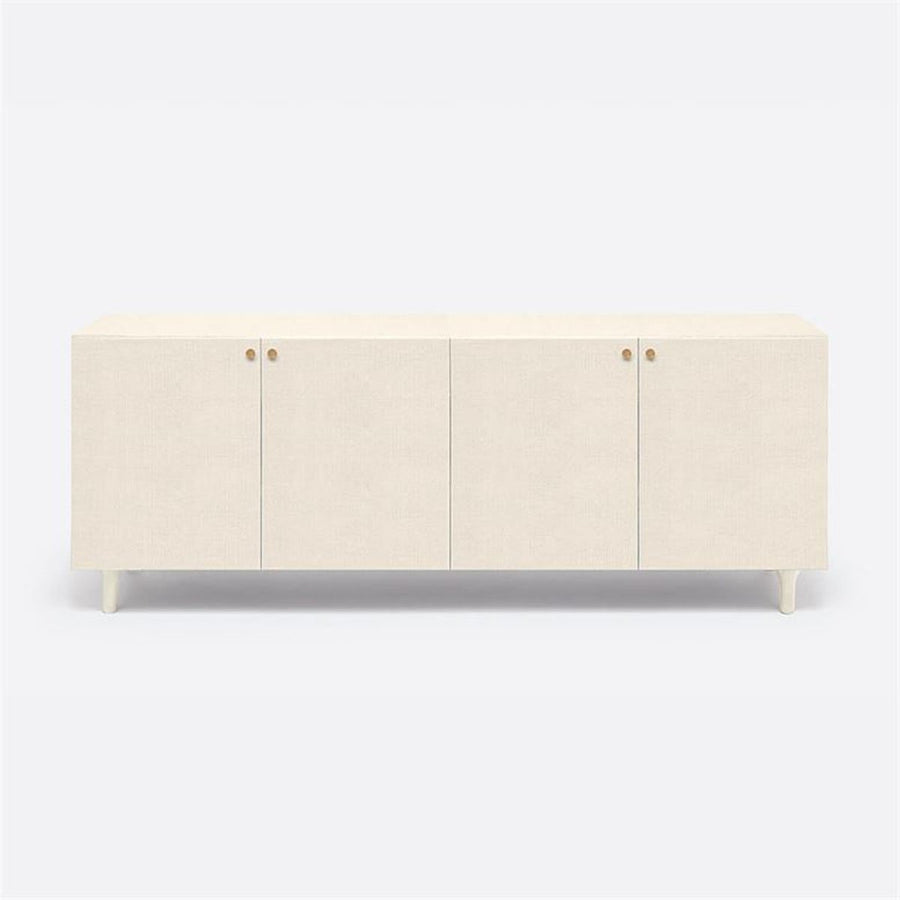 Made Goods Ramon Faux Raffia 4-Door Buffet