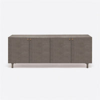 Made Goods Ramon Faux Raffia 4-Door Buffet