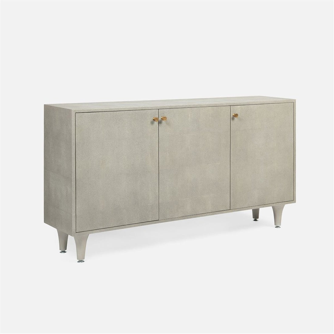 Made Goods Ramon Faux Shagreen 3-Door Buffet