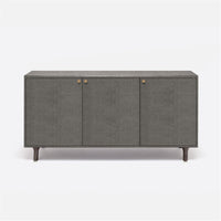 Made Goods Ramon Faux Raffia 3-Door Buffet