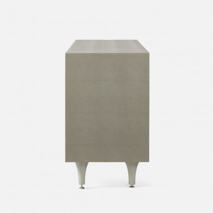 Made Goods Ramon 4-Door Buffet in Faux Shagreen