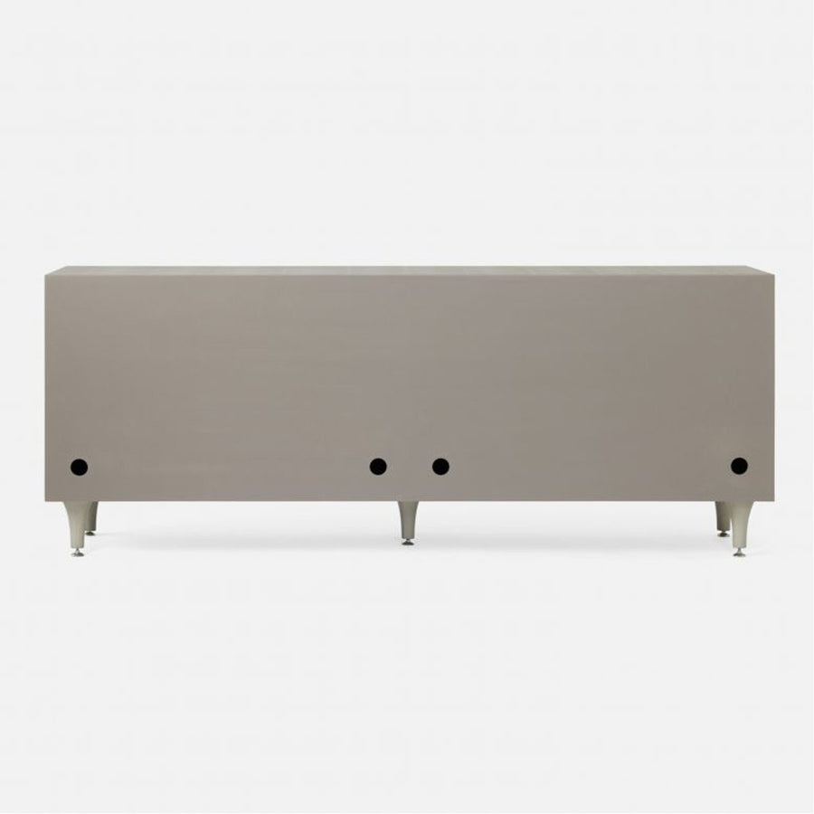 Made Goods Ramon 4-Door Buffet in Faux Shagreen