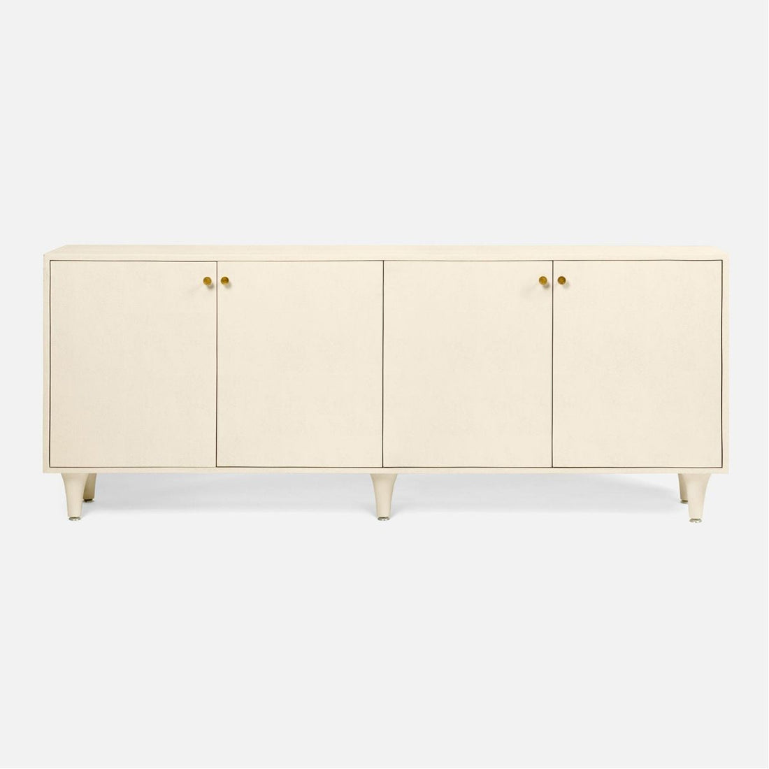 Made Goods Ramon 4-Door Buffet in Faux Shagreen