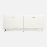 Made Goods Ramon 4-Door Buffet in Faux Shagreen