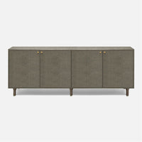 Made Goods Ramon 4-Door Buffet in Faux Raffia