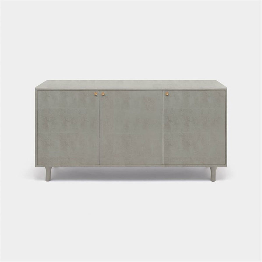 Made Goods Ramon Faux Shagreen 3-Door Buffet