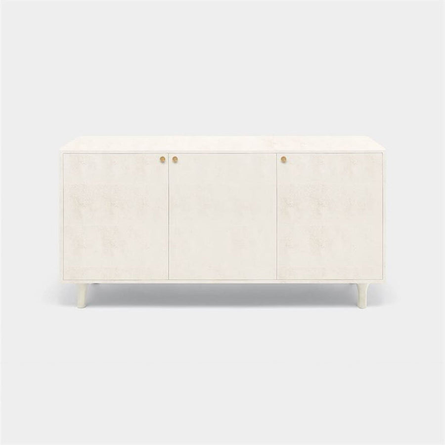 Made Goods Ramon Faux Shagreen 3-Door Buffet