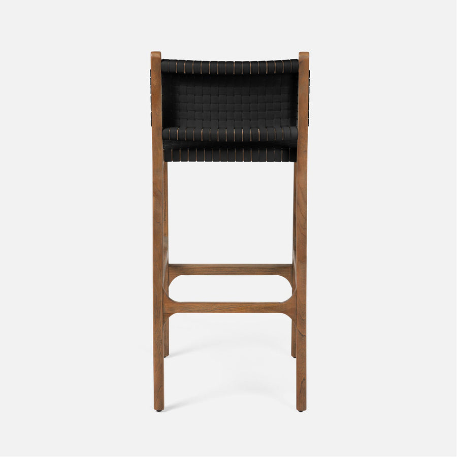 Made Goods Rawley Outdoor Bar Stool in Faux Rattan