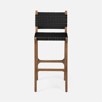 Made Goods Rawley Outdoor Bar Stool in Faux Rattan