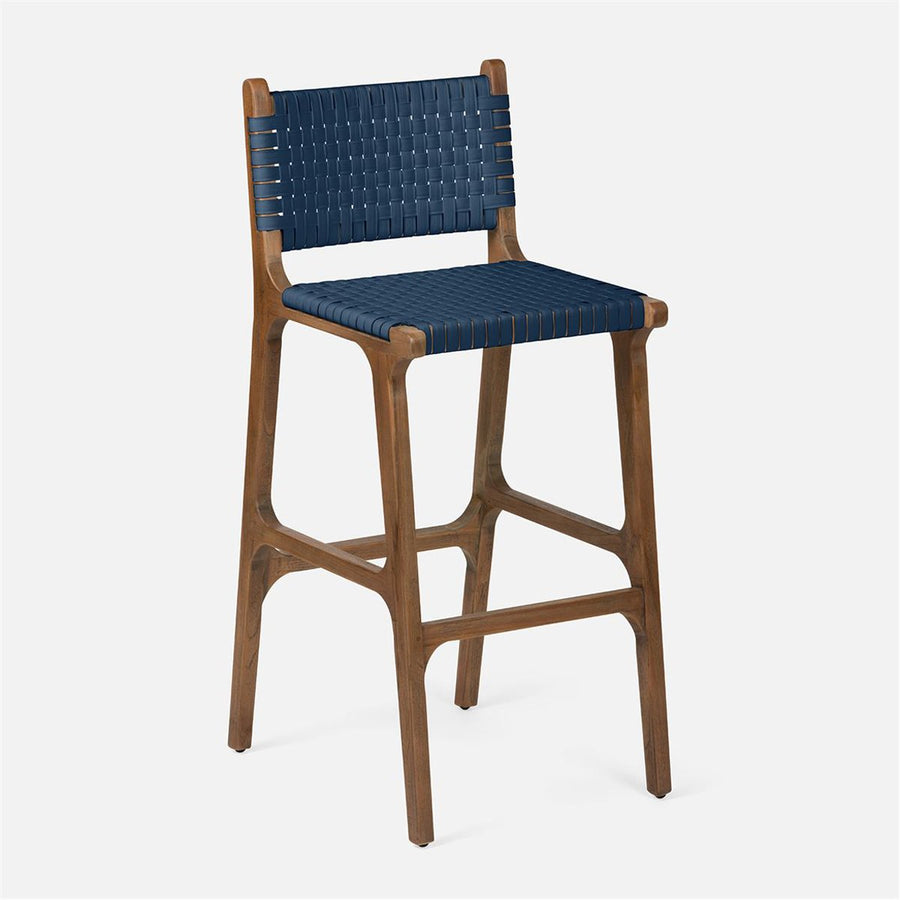 Made Goods Rawley Outdoor Bar Stool in Faux Rattan