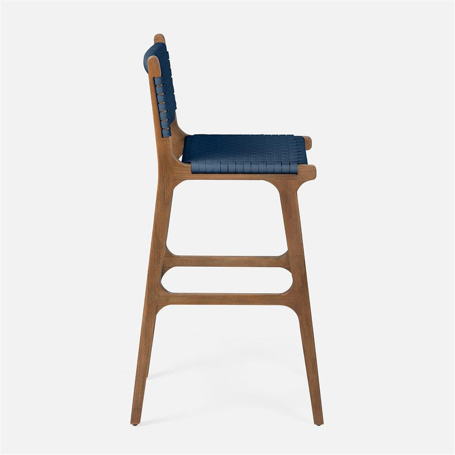 Made Goods Rawley Outdoor Bar Stool in Faux Rattan