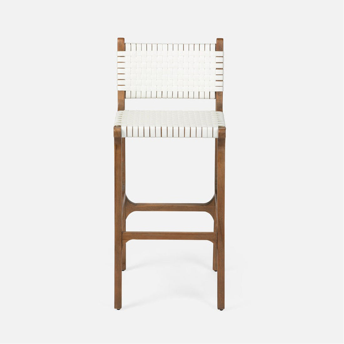 Made Goods Rawley Outdoor Bar Stool in Faux Rattan