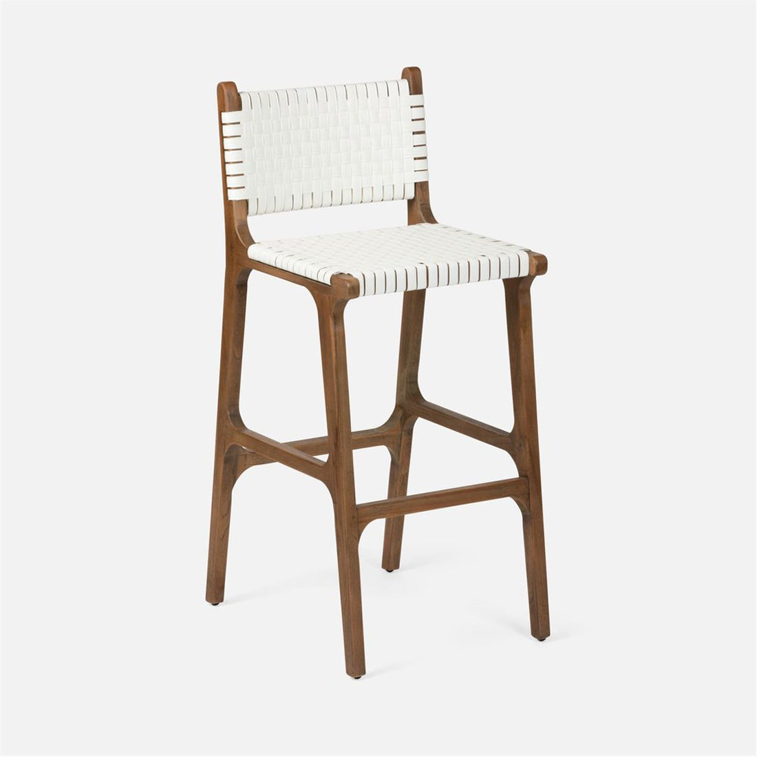 Made Goods Rawley Outdoor Bar Stool in Faux Rattan