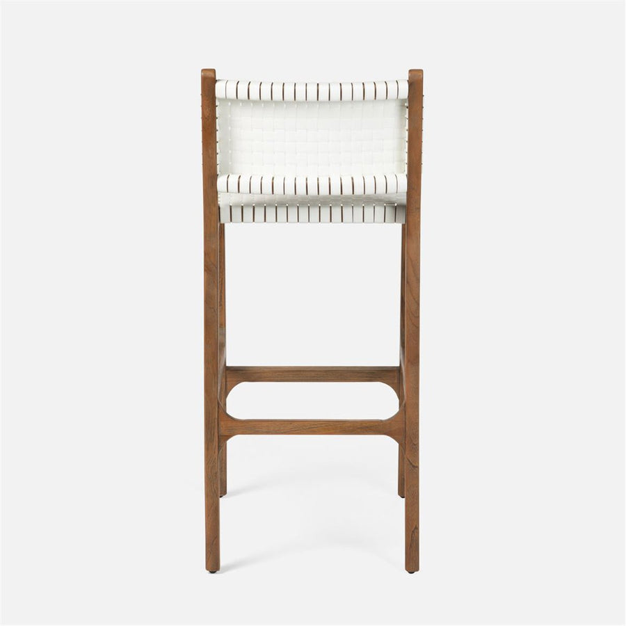 Made Goods Rawley Outdoor Bar Stool in Faux Rattan