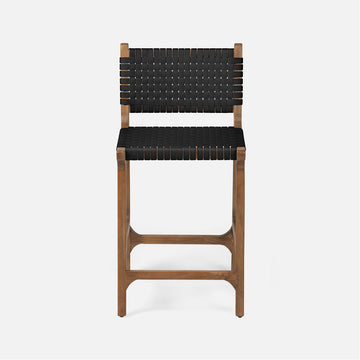 Made Goods Rawley Outdoor Counter Stool in Faux Rattan