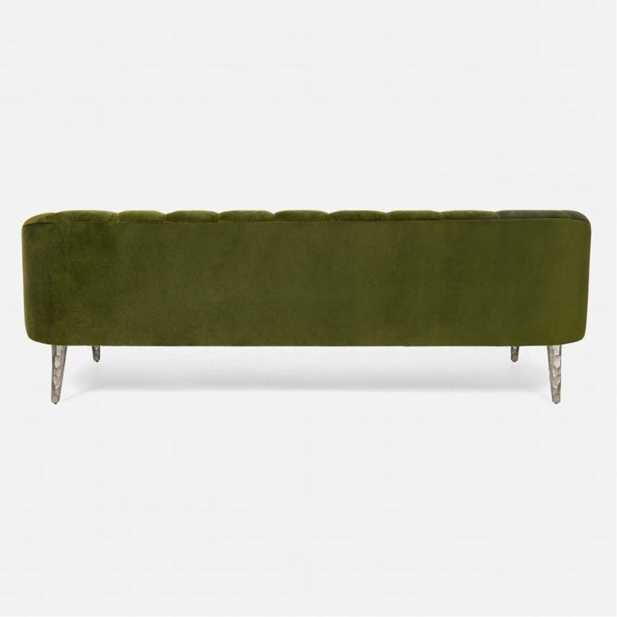 Made Goods Rooney Upholstered Shell Sofa in Liard Cotton Velvet