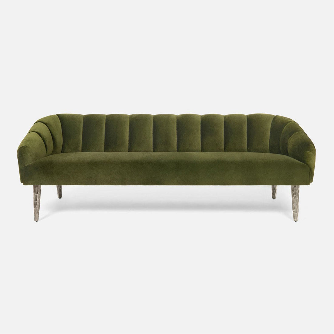 Made Goods Rooney Upholstered Shell Sofa in Alsek Fabric