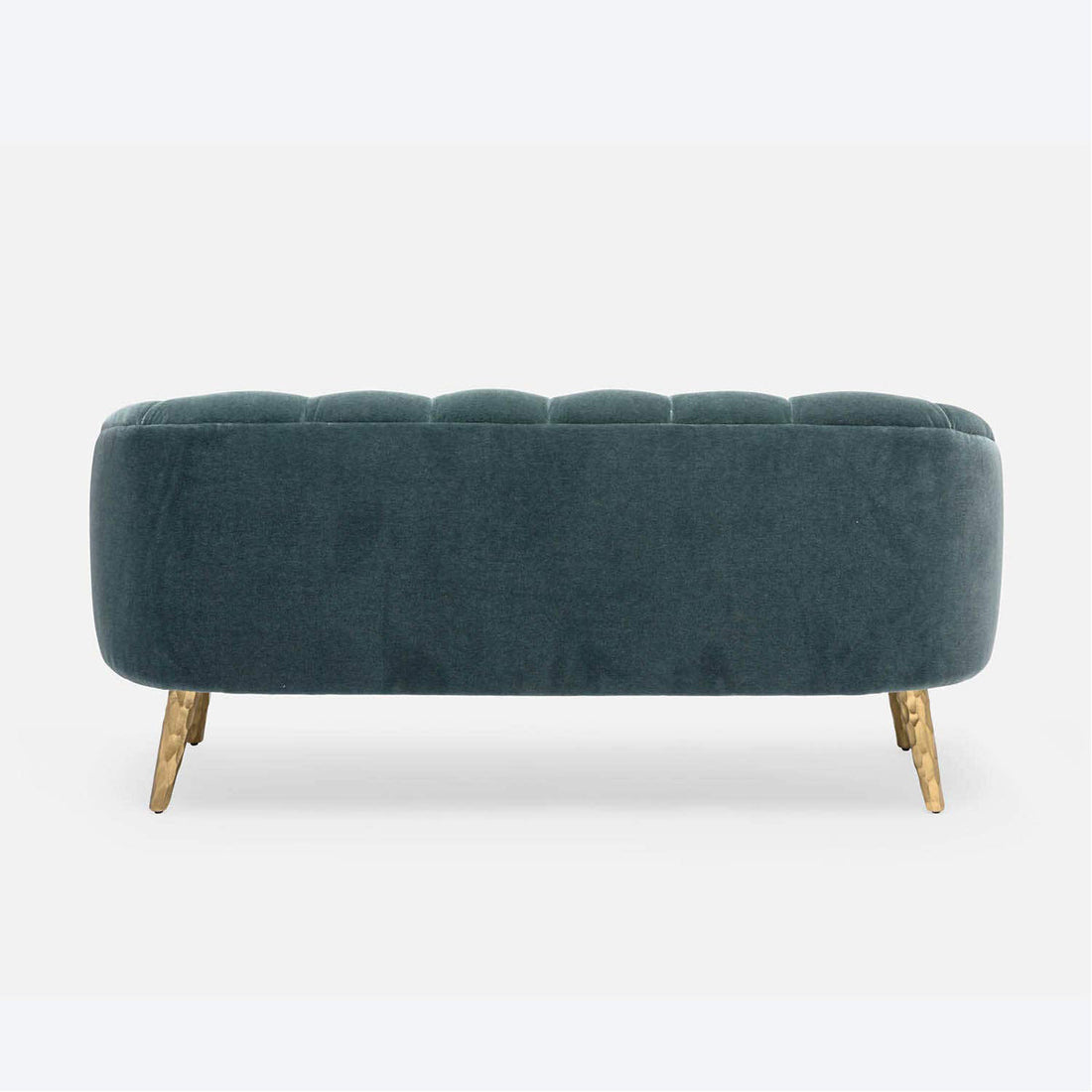 Made Goods Rooney Upholstered Shell 66-Inch Sofette in Havel Velvet