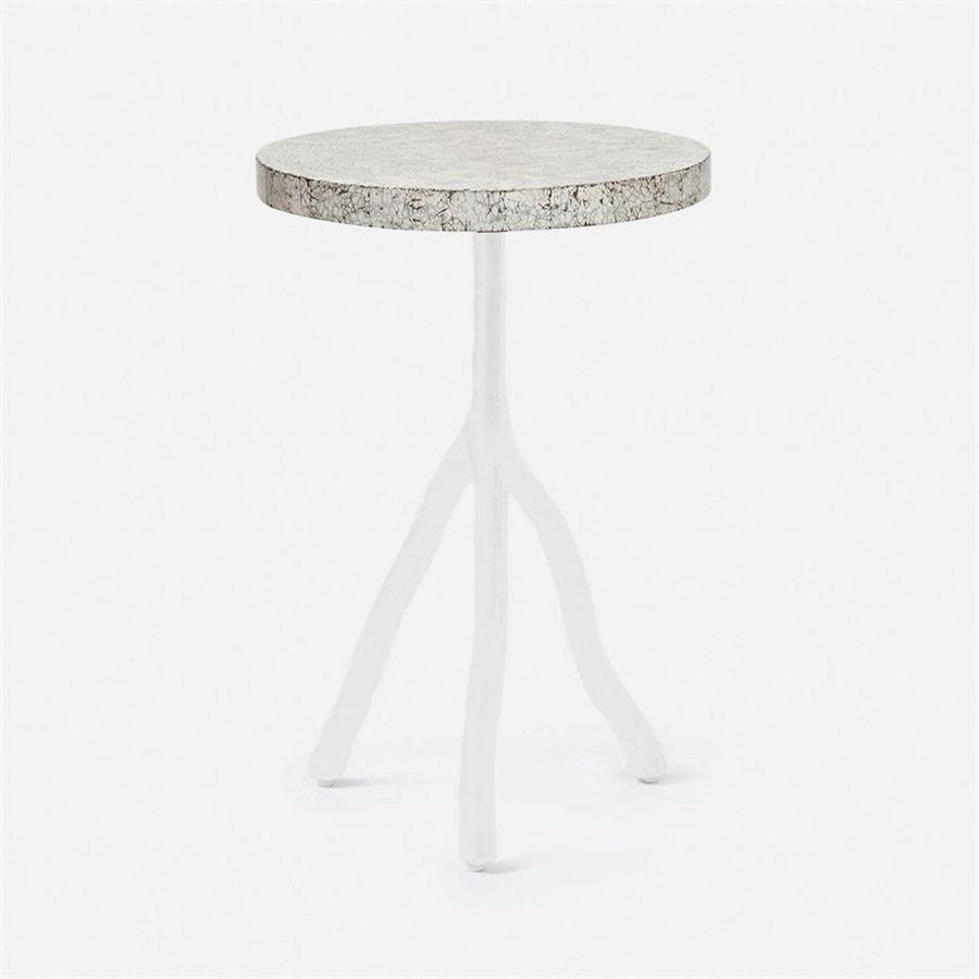 Made Goods Royce Abstract Branch 16-Inch Accent Table in Shell Top