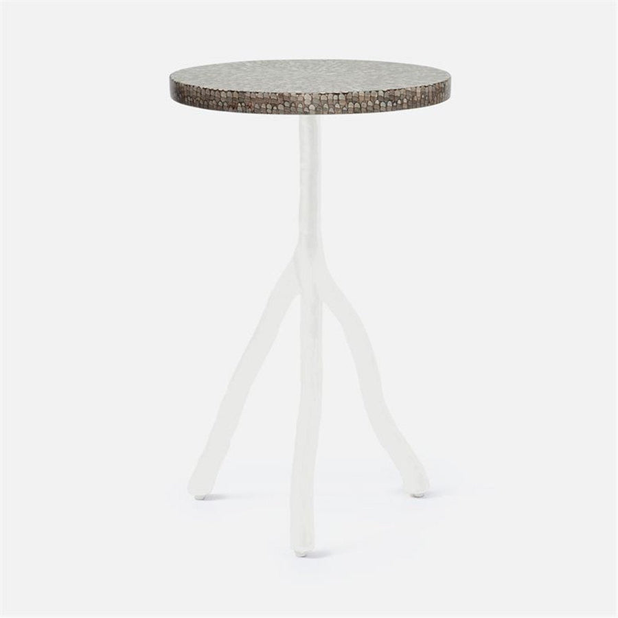 Made Goods Royce Abstract Branch 16-Inch Accent Table in Shell Top