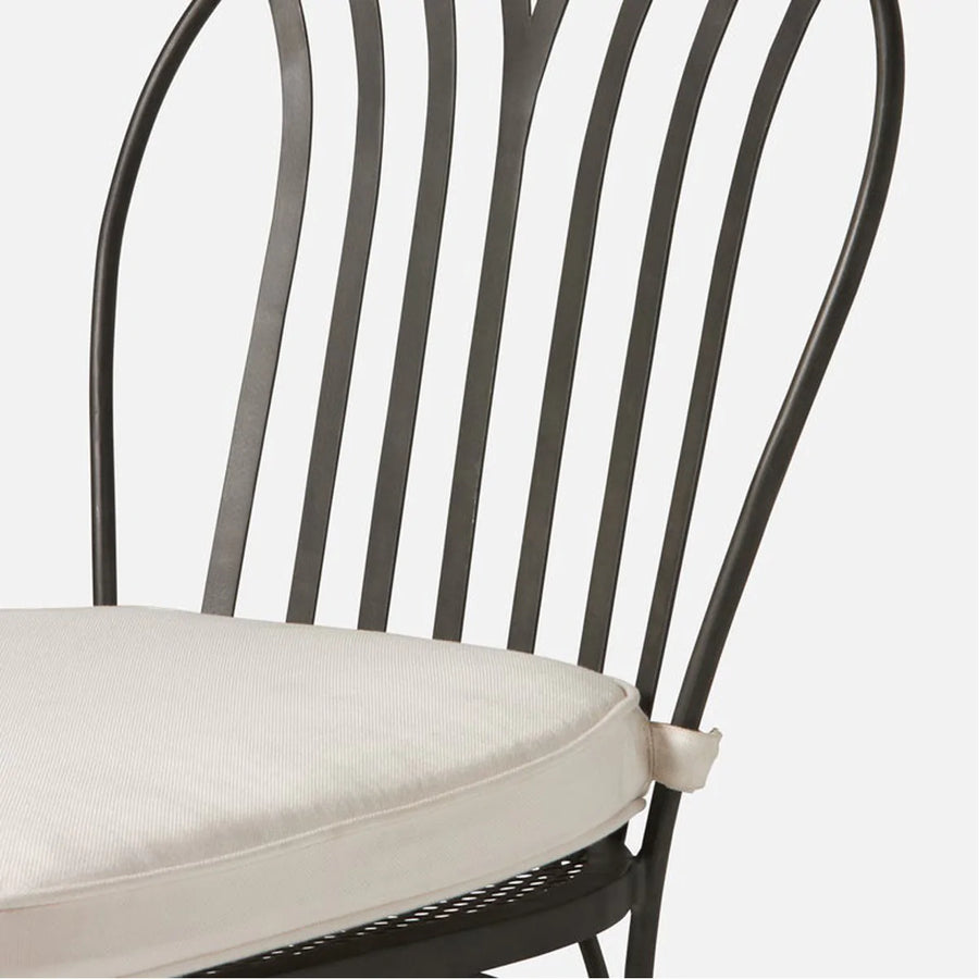 Made Goods Shayne Outdoor Dining Chair in Clyde Fabric