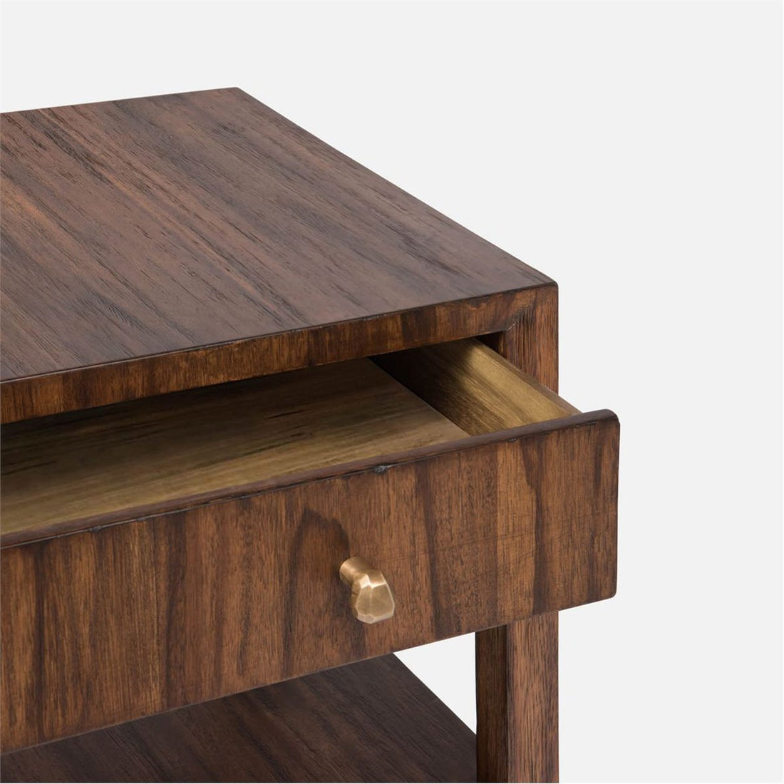 Made Goods Solaris Brazilian Wood Double Nightstand