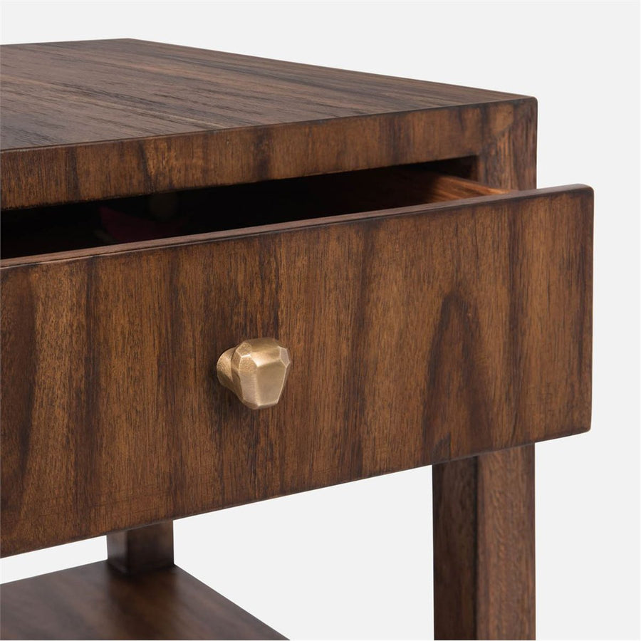 Made Goods Solaris Brazilian Wood Single Nightstand