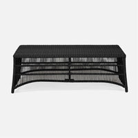 Made Goods Soma Twisted Faux Wicker Outdoor Coffee Table