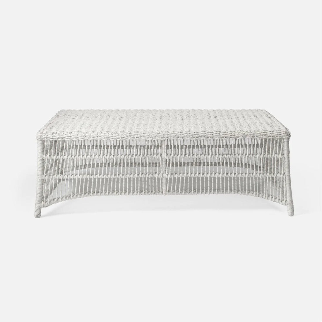 Made Goods Soma Twisted Faux Wicker Outdoor Coffee Table