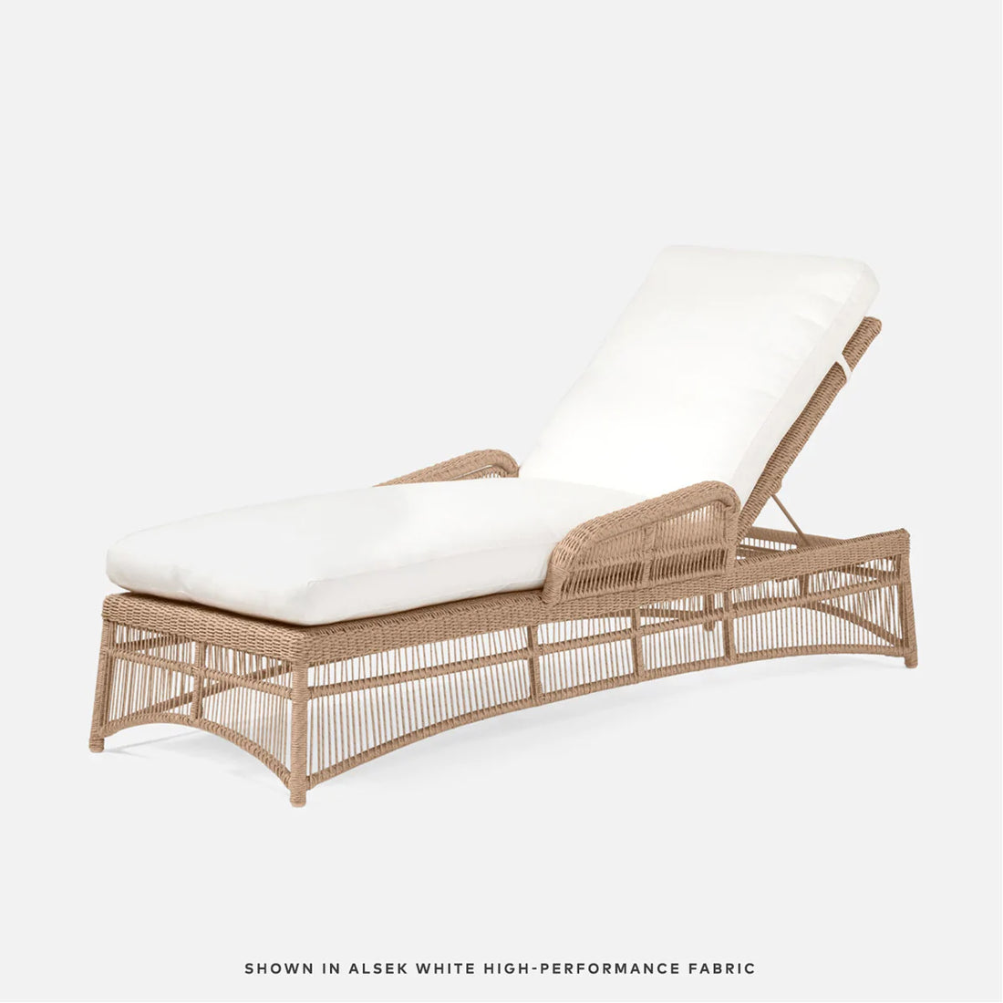 Made Goods Soma Outdoor Chaise Lounge in Clyde Fabric