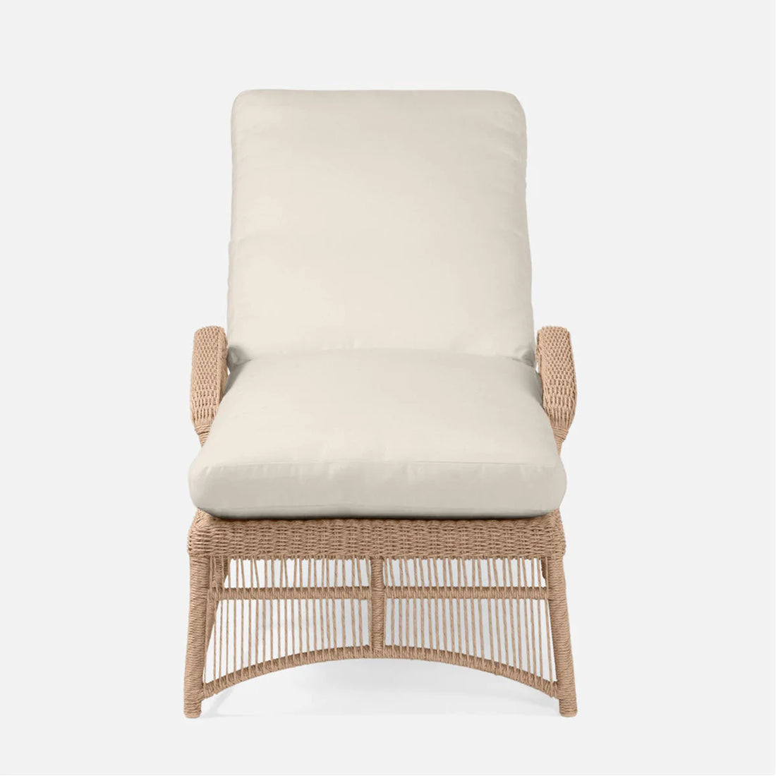 Made Goods Soma Outdoor Chaise Lounge in Weser Fabric