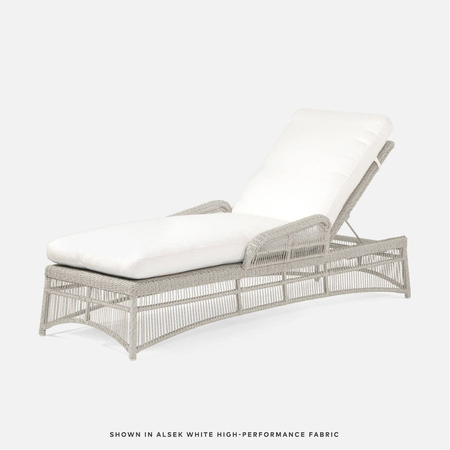 Made Goods Soma Outdoor Chaise Lounge in Volta Fabric